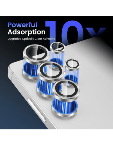 Protector de Lente de Cámara Tensea para Samsung S25 Ultra 9H