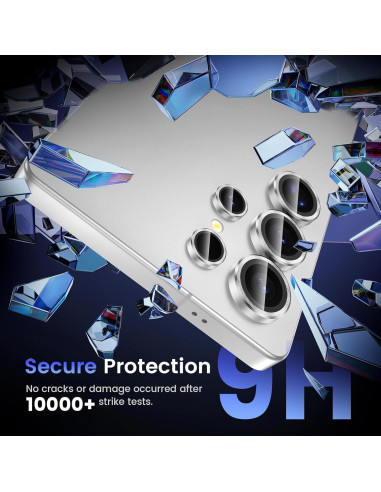 Protector de Lente de Cámara Tensea para Samsung S25 Ultra 9H