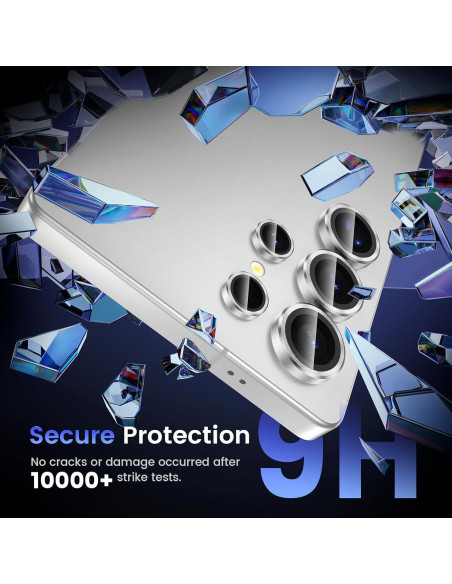 Protector de Lente de Cámara Tensea para Samsung S25 Ultra 9H