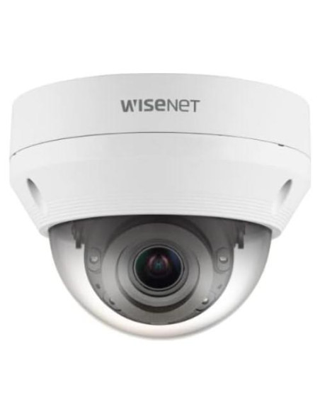 Cámara de red domo exterior Hanwha Techwin 4MP IR WDR PoE