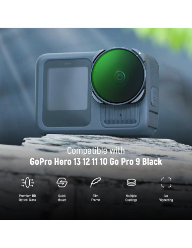 Filtro CPL Rotatorio NEEWER para Cámara de Acción GoPro