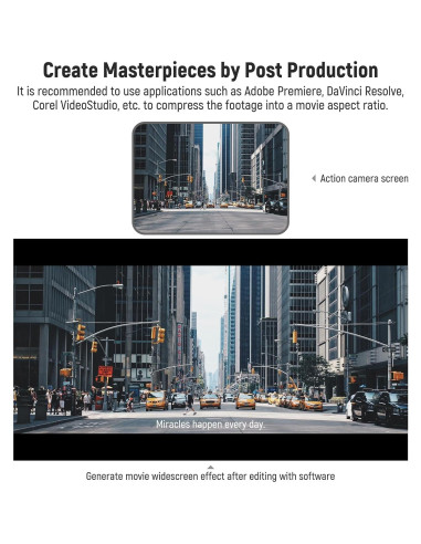 Filtro CPL Rotatorio NEEWER para Cámara de Acción GoPro