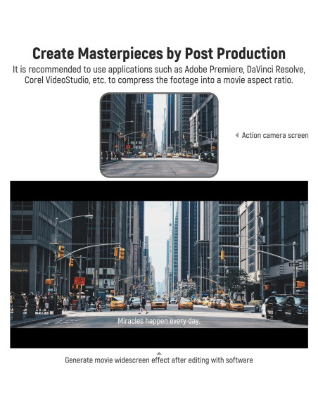 Filtro CPL Rotatorio NEEWER para Cámara de Acción GoPro Filtro CPL Rotatorio NEEWER para Cámara de Acción GoPro