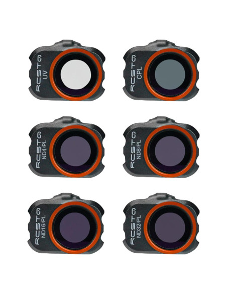 Juego de Filtros ND RCGEEK para DJI Mini 4K - 6 Piezas