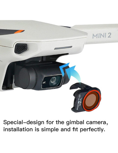 Juego de Filtros ND RCGEEK para DJI Mini 4K - 6 Piezas