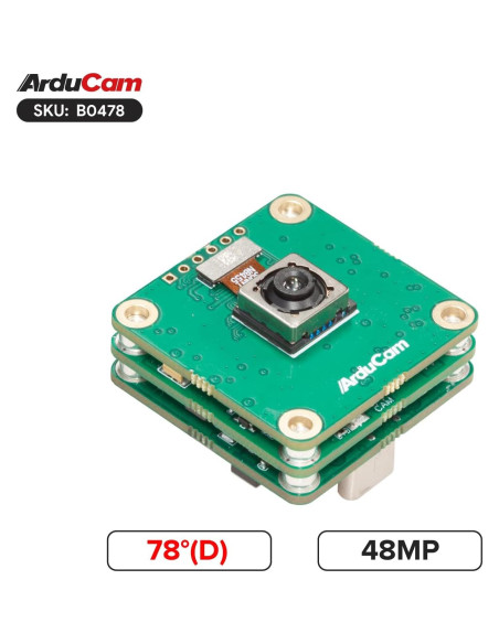 Cámara USB 3.0 Arducam IMX586 48MP 120fps Enfoque Motorizado