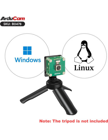 Cámara USB 3.0 Arducam IMX586 48MP 120fps Enfoque Motorizado