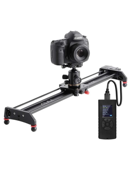 Deslizador de Cámara Motorizado GVM 68cm con Time-Lapse