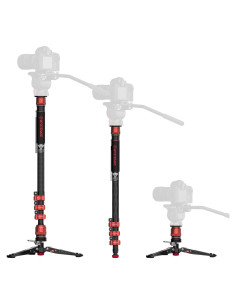 Monopie Profesional IFOOTAGE Cobra 3 de Fibra de Carbono 180 cm