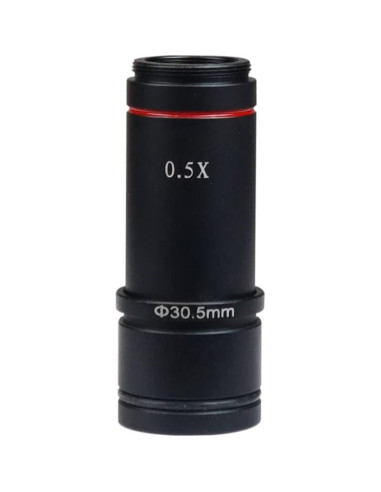 Adaptador C-Mount 0.5x Parco Scientific para Microscopio Trinocular