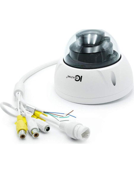 Cámara Domo Vandalismo IC Realtime IPFX-D40V-IRW2 4MP