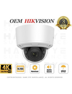 Cámara IP de Seguridad Domo Hikvision 8MP 4K PoE Lente Motorizado 2