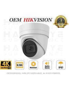 Cámara IP de Seguridad 4K Hikvision 8MP Varifocal 2.8-12mm 2