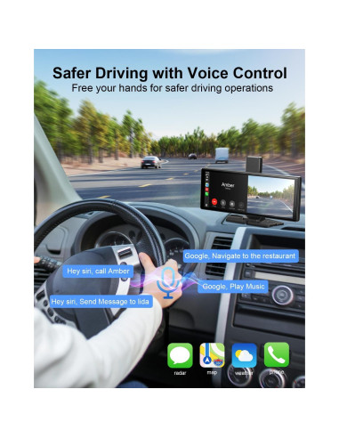Pantalla Táctil 10.26" Xroose Carplay 4K con Cámara 1080P