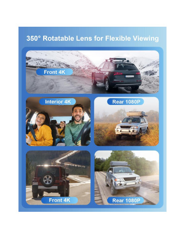 Pantalla Táctil 10.26" Xroose Carplay 4K con Cámara 1080P