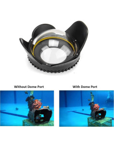 Cubierta de Sombra Meikon Fisheye para Carcasa Submarina 60m 2