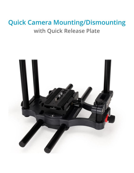 Jaula de Cámara DSLR FILMCITY FC-CTH con Mangos Ajustables