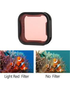 Juego de Filtros de Lente SOONSUN para GoPro Hero 5 6 7 - ND8, Rojo, Magenta 2