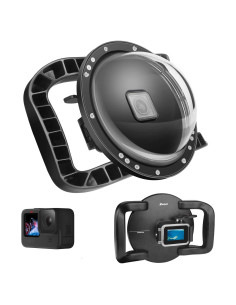 Puerto Dome SHOOT para GoPro Hero 13/12/11/10/9 - Impermeable hasta 30m