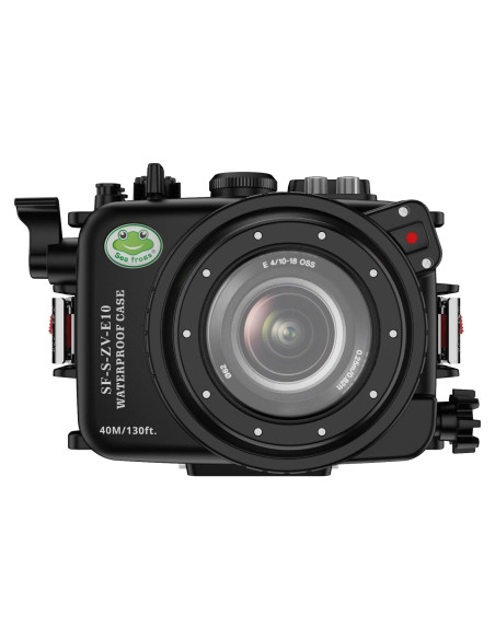 Carcasa impermeable Sea Frogs para cámara Sony ZV-E10 40m