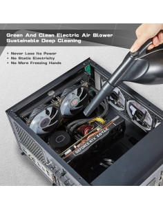 Soplador de Aire Eléctrico SIN SHINE AD-01 Multiusos 0.86 kg 2