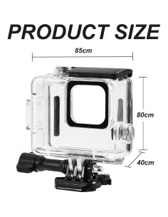 Funda Impermeable SRUIM para GoPro Hero 4K hasta 50m 2