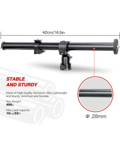 Brazo de Extensión de Trípode Koolehaoda 42cm 10kg 2