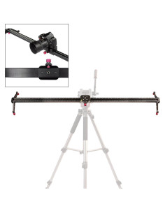 Riel Deslizante de Video LimoStudio 122cm para Cámara DSLR 2