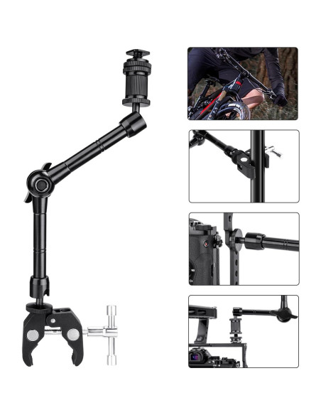 Brazo Mágico Articulado FOMITO 27.94 cm con Super Abrazadera Brazo Mágico Articulado FOMITO 27.94 cm con Super Abrazadera