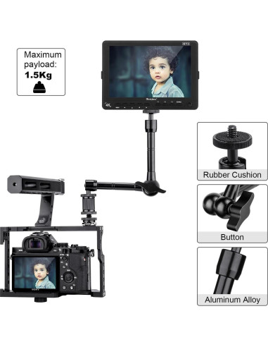 Brazo Mágico Articulado FOMITO 27.94 cm con Super Abrazadera