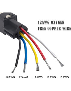 Relé Automotriz SPDT 12V 40A/30A Recoil 2 Pack con Zócalos 2