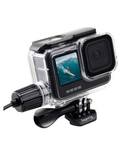 Carcasa Impermeable Suptig para GoPro Hero 9-13, 50m Buceo