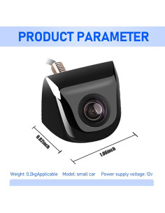 Cámara de Vista Trasera Flygun FUNSXT1000BL HD Universal 2