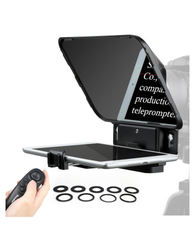 Teleprompter Portátil Desview T3 para iPad hasta 11" HD