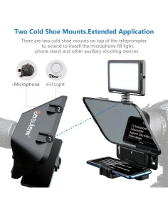 Teleprompter Portátil Desview T3 para iPad hasta 11" HD 2