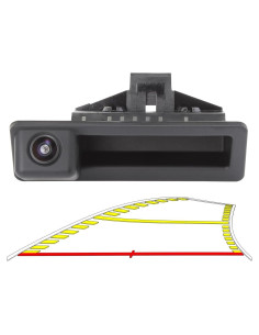 Cámara de Respaldo BMW GreenYi con Guía Dinámica 720p