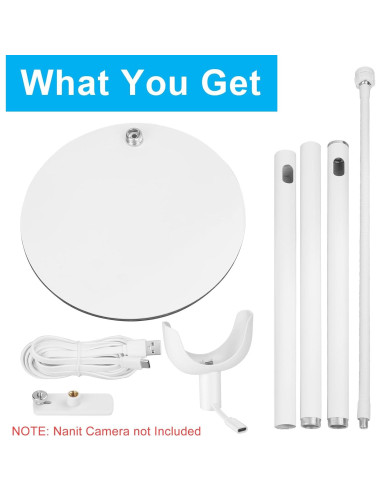 Soporte de Piso para Monitor de Bebé Didalo032, Altura Ajustable 175cm