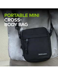 Bolsa de cámara Aochuan B20 para gimbal y accesorios 17.6x11.1cm 2