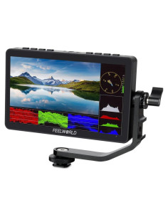 Monitor de Campo Feelworld F5 Pro 6" FHD 1920x1080 Táctil