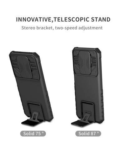 Funda Protectora para Xiaomi Poco X3 NFC/Pro con Soporte y Protector