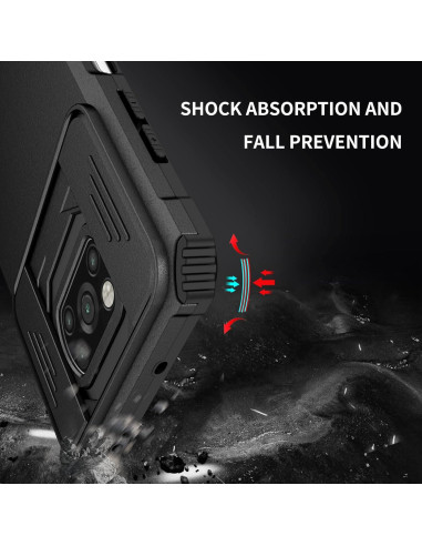 Funda Protectora para Xiaomi Poco X3 NFC/Pro con Soporte y Protector