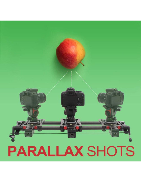 Slider Motorizado KONOVA P1 de Carbono 60cm para Timelapse