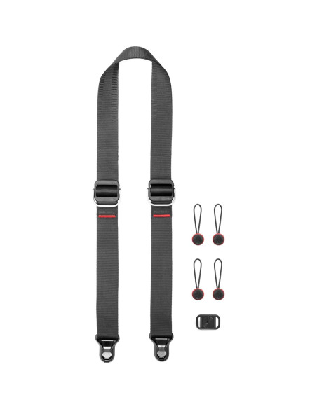 Correa para cámara Peak Design Slide Lite 145 cm Negra
