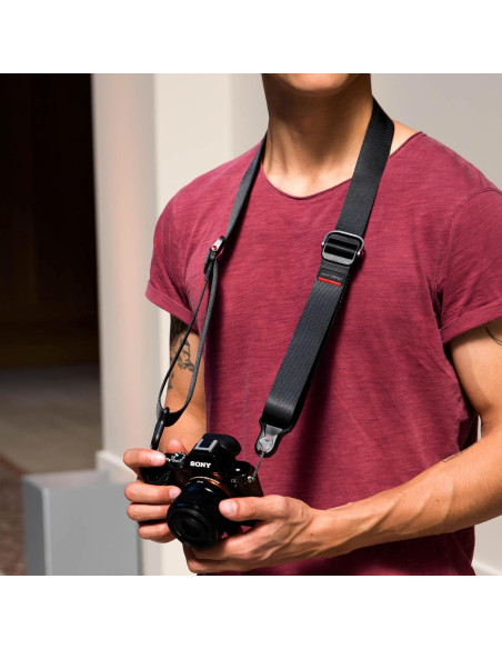 Correa para cámara Peak Design Slide Lite 145 cm Negra