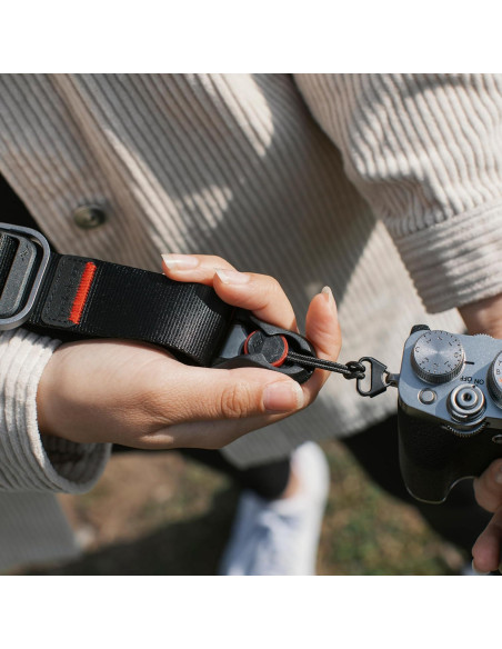 Correa para cámara Peak Design Slide Lite 145 cm Negra