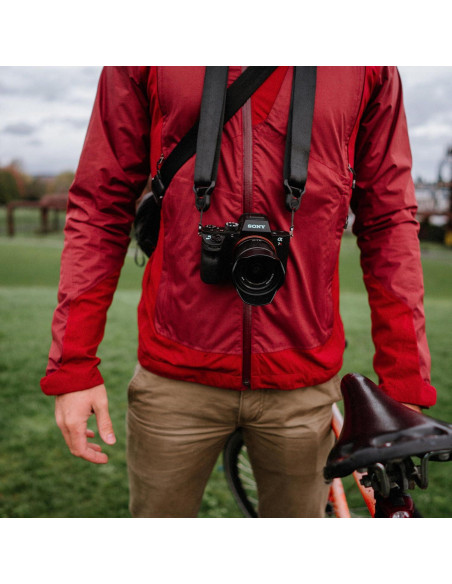 Correa para cámara Peak Design Slide Lite 145 cm Negra