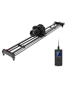 Deslizador de cámara motorizado GVM 120cm fibra de carbono