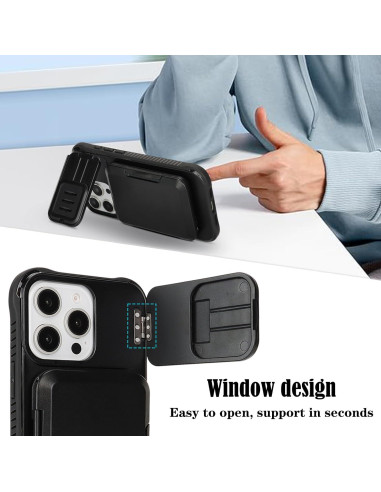 Funda CoozCase para iPhone 16 Pro Max con Soporte y Protección