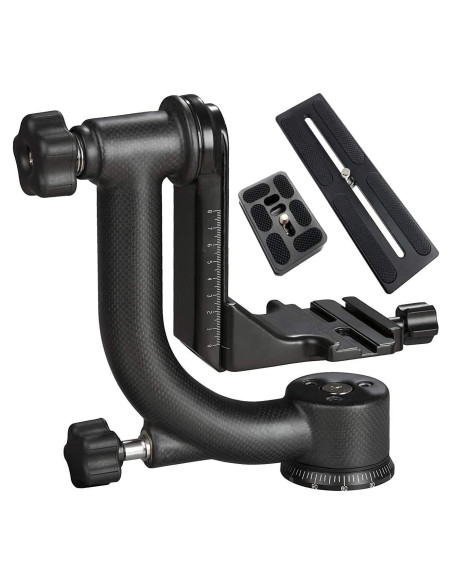 Cabezal de trípode Movo GH800 MKII fibra de carbono 15 kg