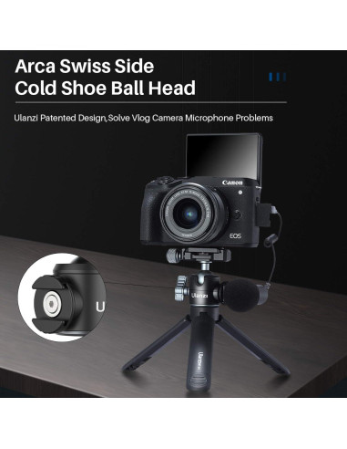 Cabezal de Bola ULANZI U-80L para Trípode - Rotación 360